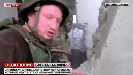 Армия САР дает отпор боевикам, которые идут в атаку накануне перемирия