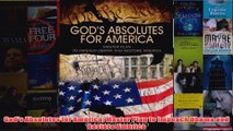 FreeDownload  Gods Absolutes for America Master Plan to Impeach Obama and Restore America  FREE PDF