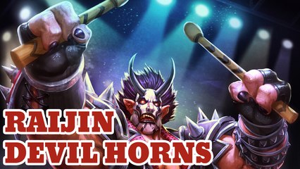 SMITE PTS 3.3: Devil Horns Raijin Preview