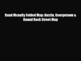 PDF Rand Mcnally Folded Map: Austin Georgetown & Round Rock Street Map Ebook