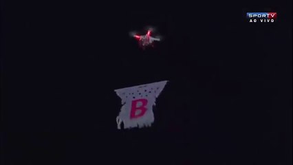 Game Stopped by Drone with ghost "Série B" - Atlético-MG x Independiente del Valle