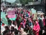 Kashmiri Women Protest Pakistan for Oppressive Rule in PoK
