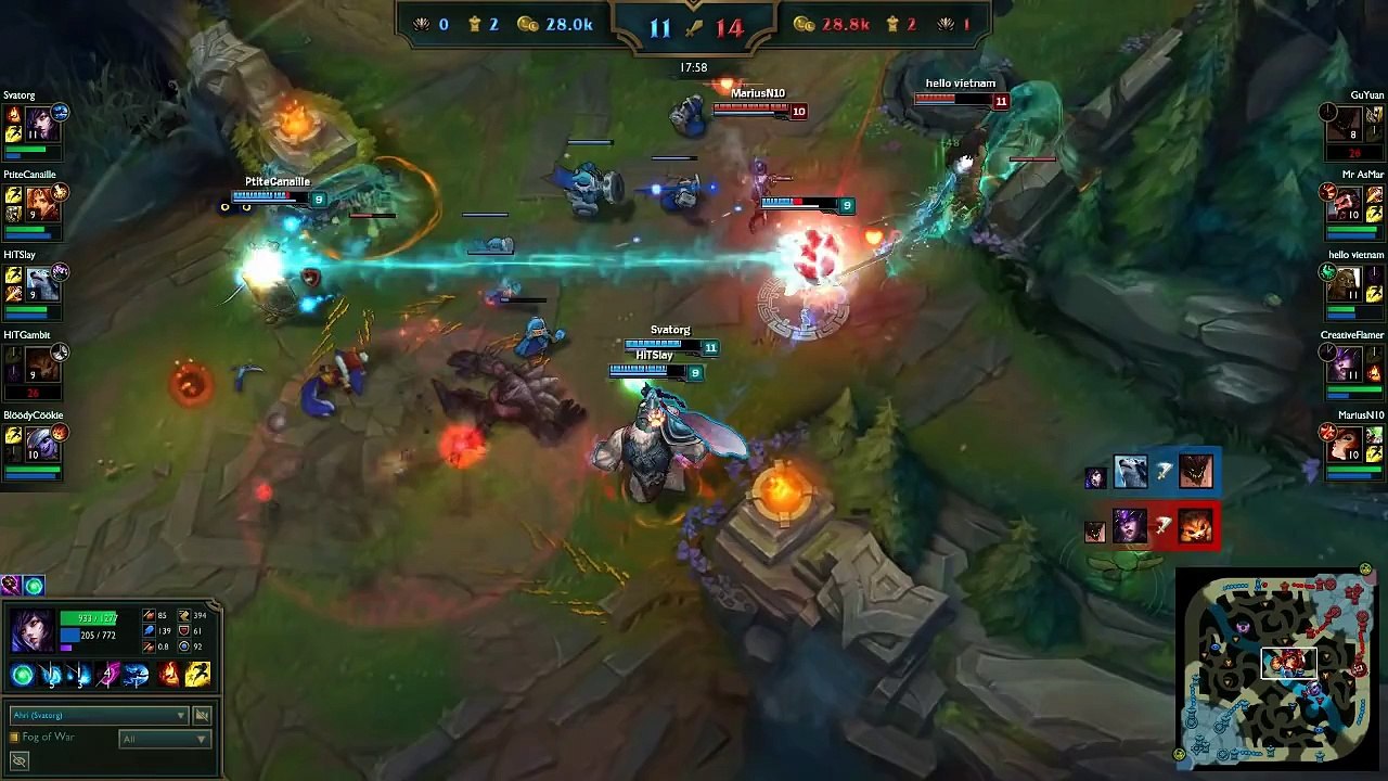 League of Legends | Ahri AMAZING FLASH