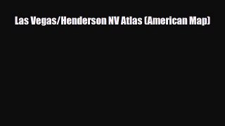 PDF Las Vegas/Henderson NV Atlas (American Map) PDF Book Free