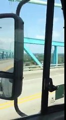 Detroit USA/Windsor Canada Border.