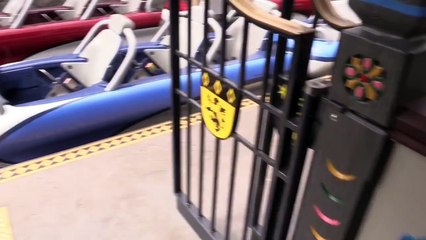 FULL POV 2015 Matterhorn Bobsleds ride with new Abominable Snowman effects - Right Side