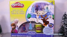 FROZEN Disney Frozen Elsa & Anna Play Doh Snow Dome a Disney Frozen Play-Doh Video
