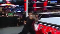 Triple h vs. Roman Reigns on WWE Raw  - 22 February 2016