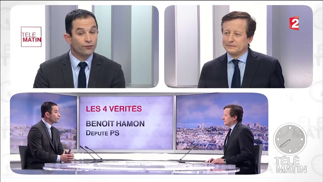 Les 4 Vérités - Benoît Hamon : "un divorce avec l'idée de progrès"