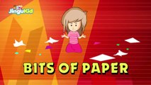 Bits of Paper | Nursery Rhymes Songs with Lyrics and Action | Nursery Rhymes for Kids in English
