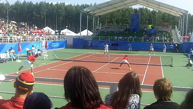 Большой теннис. Смешанные пары. Андрей Кузнецов-Елена Веснина