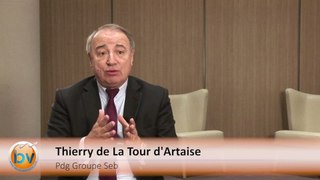 Thierry de La Tour d'Artaise Pdg du Groupe Seb sur la Chine