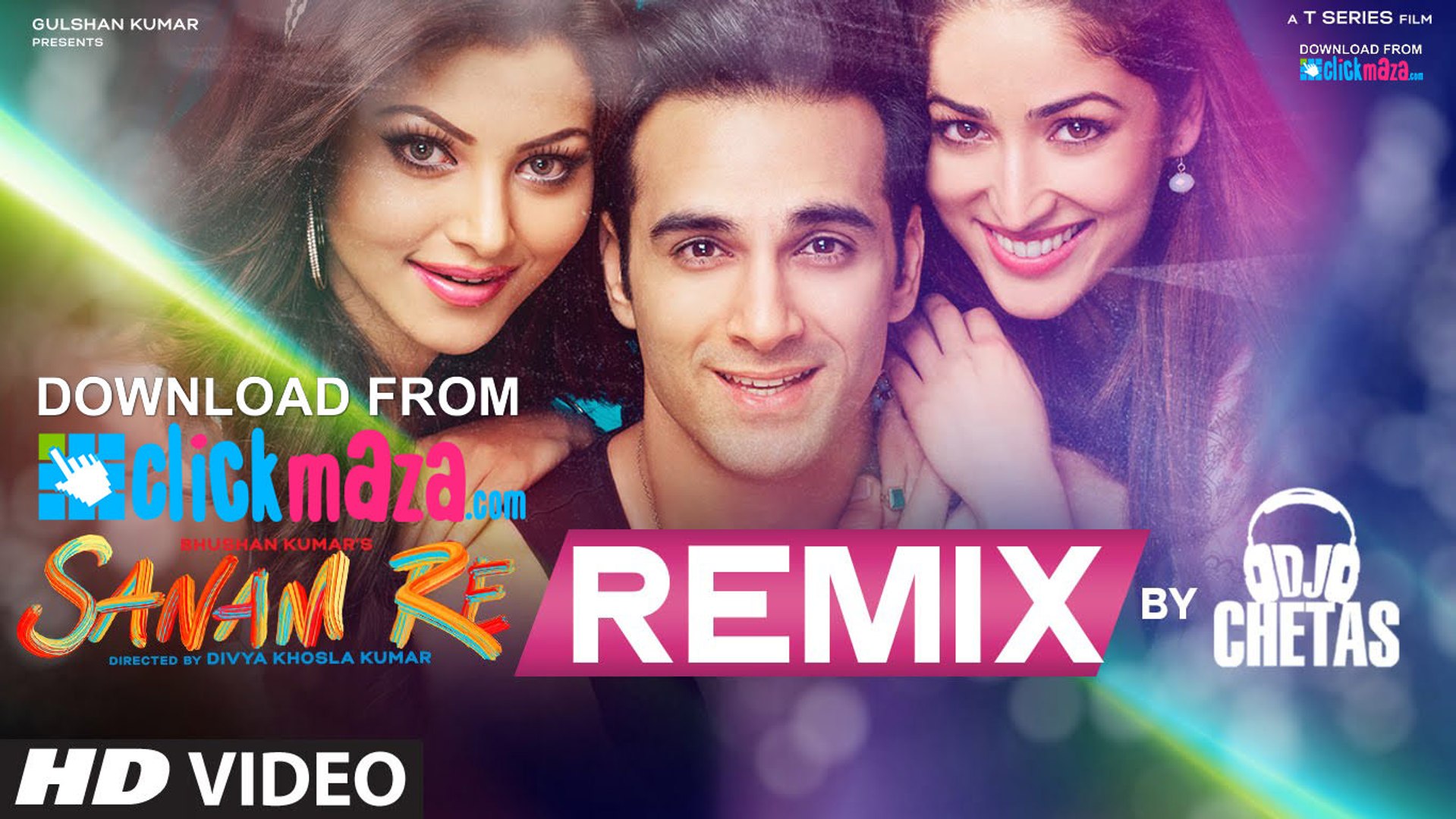 SANAM RE REMIX HD Video Song DJ Chetas Pulkit Samrat Yami Gautam Divya Khosla Kumar Free Download Mp3 Song