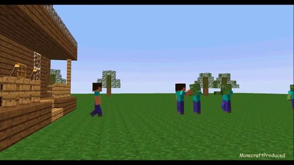 MineAttack (Minecraft Fight Animation)
