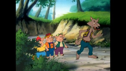 Three Little Pigs cartoon movie part 2