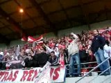 ambiance des ultrem du stade de reims