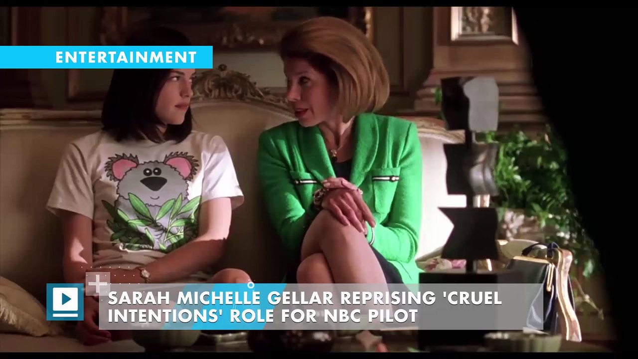 Sarah Michelle Gellar Reprising Cruel Intentions Role For Nbc Pilot Video Dailymotion