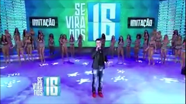 Imitador chama a atenção em Cachoeiro de Itapemirim e participa do programa do Faustão