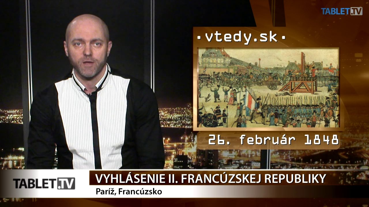 Stalo sa VTEDY: Vyhlásenie II. Francúzskej republiky a Britannic na mori