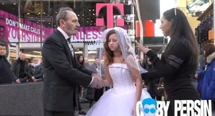 Çocuk Gelinlere Karşı İlginç Protesto