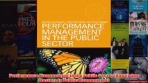 Download PDF  Performance Management in the Public Sector Routledge Masters in Public Management FULL FREE