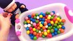 Baby Doll Bubble Gum Gumballs (バブルガム) Bathtime with Surprise Toys Spongebob Hello Kitty Disney