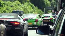 Gumball 3000 in Germany | Shmee150 vs. German Police | traffic jam