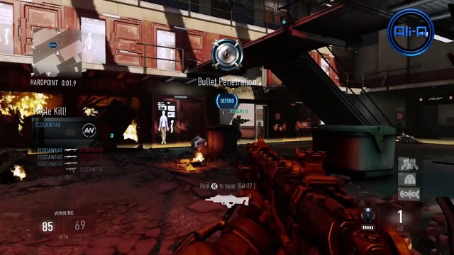 SNIPER TRIPLE! - Call of Duty Advanced Warfare MULTIPLAYER GAMEPLAY! - (COD AW Sniping)