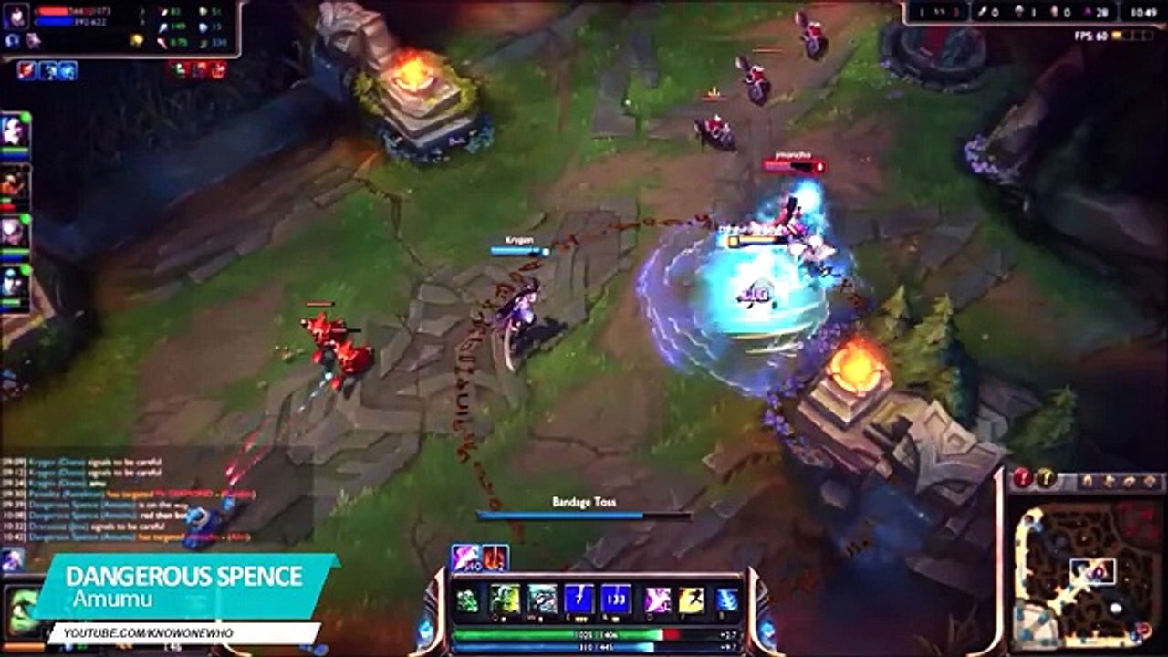 League of Legends Epic Moments - Pro Thresh, Ghost Ahri, Orianna Outplay