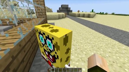 BOB ESPONJA! MINECRAFT SPONGEBOB MOD
