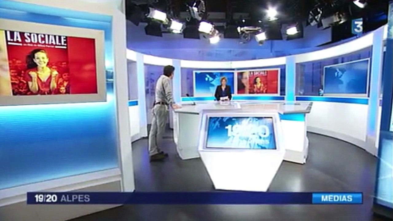 G Perret sur F3 pour La Sociale