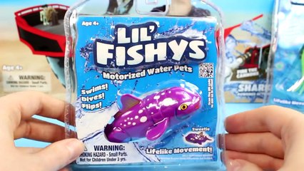 Imaginext Batman & Disney Pixar Cars Mater Go Swimming Lil' Fishys Pirate Ship Fish Toys