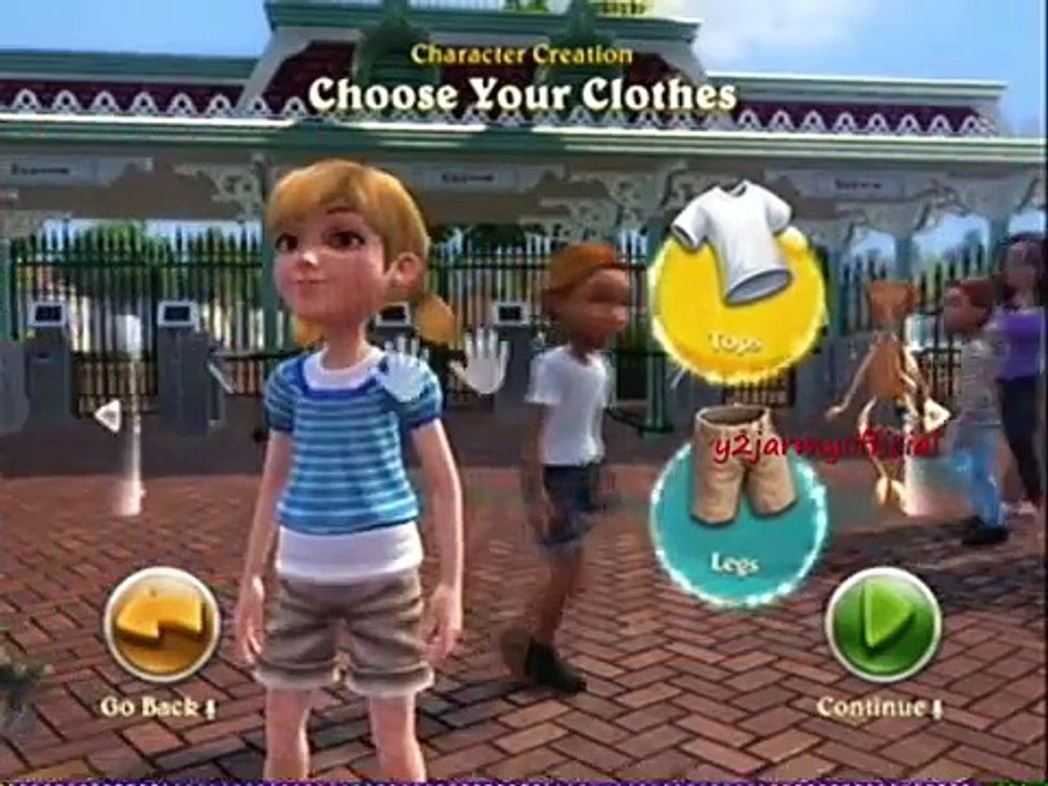 Kinect Disneyland Adventures Xbox 360 Playthrough Part 1