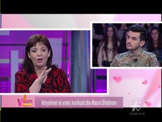 Vizioni i pasdites -  Nora Malaj, rëndësia e mesatares së lëndëve me zgjedhje - Show - Vizion Plus