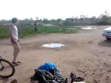 Прыжок В воду С BmX