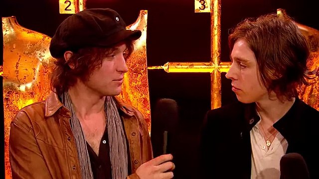 Catfish and the Bottlemen backstage at The BRITs l The BRIT Awards 2016