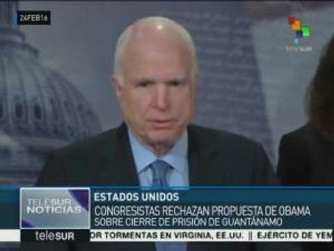 EE.UU.: congresistas rechazan plan de Obama para cerrar Guantánamo