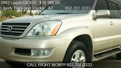 2003 Lexus GX 470 Sport Utility
