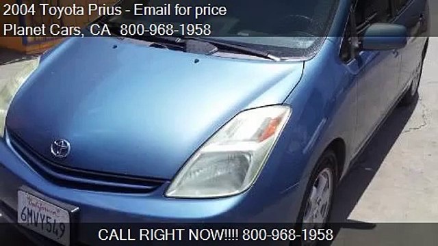 2004 Toyota Prius Base 4dr Hatchback
