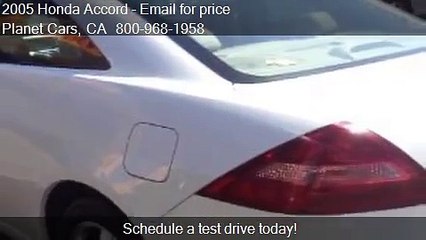 2005 Honda Accord EX V6 2dr Coupe