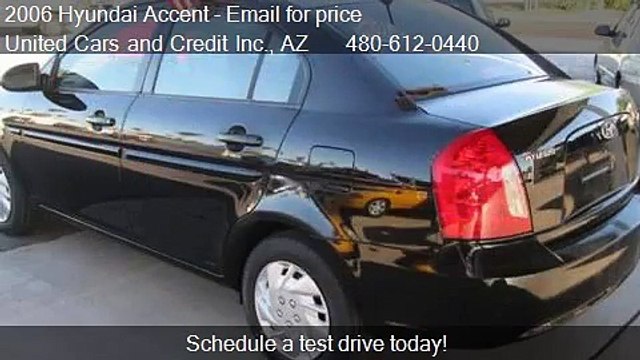 2006 Hyundai Accent GLS 4dr Sedan