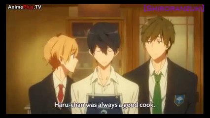 Free! - Iwatobi Swim Club Episode 1 Funny Moments