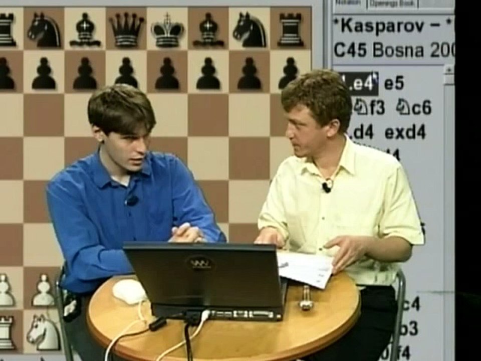 Kasparov - Bacrot, Sarajevo 2000