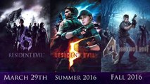 Resident Evil 4, 5, 6 - Announce Trailer (2016) | Capcom Games HD
