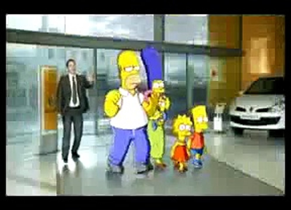 Anuncio Renault Kangoo Simpsons