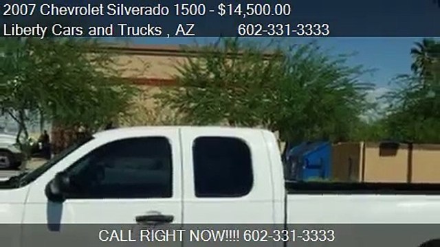 2007 Chevrolet Silverado 1500 Work Truck 4dr Extended Cab