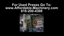 50 Ton Used Verson Presses For Sale Dealer Serving New York Stampers