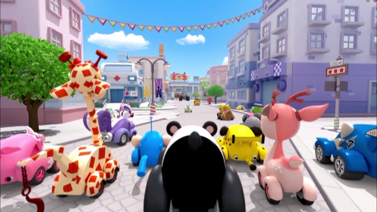 Мультики про машинки - Раскраска с Врумиз - Учим цвета (мультик 13) из серии Лесной друг