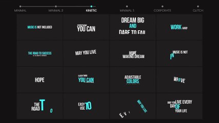 After Effects Motion Titles Template Project Files Download