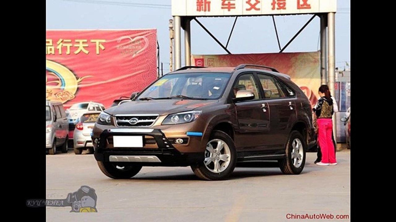 Chinese crossovers BYD S6, new cars in China in 2015
